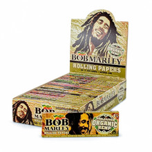 [BOB MARLEY ORG HEMP 114 P 50] Bob Marley Organic Hemp 11/4 Rolling paper - 50ct