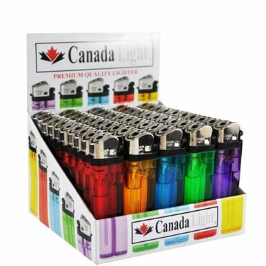 [CANADA LIGHT LIGHTERS 50] Canada Light Lighters - 50ct