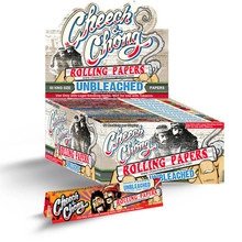 [10812624020091] Cheech & Chong Unbleached King Size Rolling Papers - 50ct