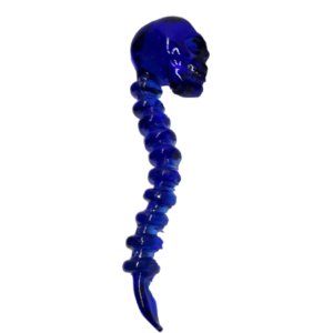 [SKULL GLASS DABBER] Crystal Skull Glass Dabber