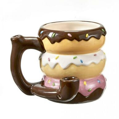 [82432] Donut Pipe Mug