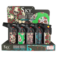 [SK101SS] Eagle SKY Sugar Skull (SK101SS) Torch Lighter - 15ct