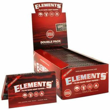[ELEMENTS RED SW  P 25] Elements Red  Single Wide Rolling Papers - 25ct
