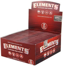[ELEMENTS SLOW KS P 50] Elements Slow Burning King Size Rolling Papers - 50ct