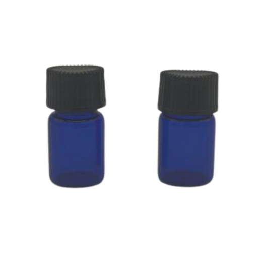 [BLUE GLASS VIAL] Glass Vials 2ml- Blue