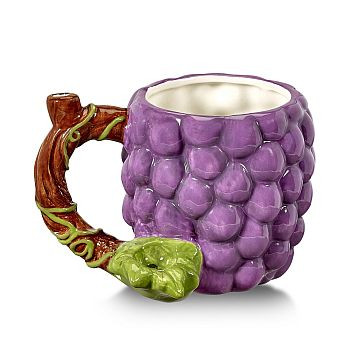 [88152] Grapes  Pipe Mug