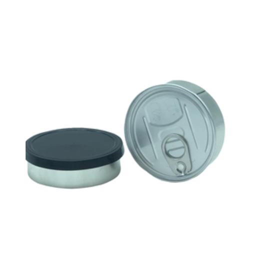 [TUNA CAN 390] Hand-Press Tin 3.5g Flower/Herb Cans - 390ct