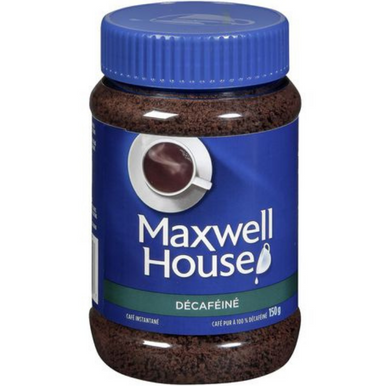 [150G MAXWELL DECAF STASH] Maxwell House Decafeine Stash Jar - 150gms