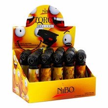 [NIBO DELUXE SMILEY 10] Nibo Deluxe Smiley Torch Lighter - 10ct