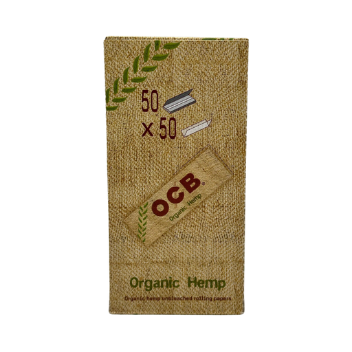 [OCB ORG HEMP SW P 50] OCB Organic Hemp Single Wide Rolling Paper - 50ct