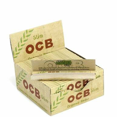 [OCB ORG HEMP SLIM P 50] OCB Organic Hemp Slim Rolling Papers - 50ct