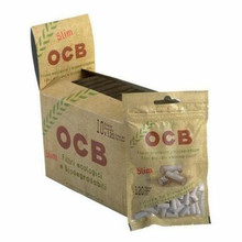 [OCB ORG HEMP SLIM T 10] OCB Organic Hemp Slim Tips - 10ct