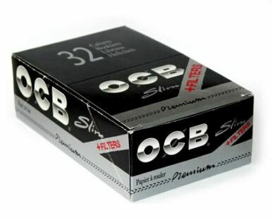 [OCB PREM SLIM P&F 32] OCB Premium Slim Papers & Filter - 32ct