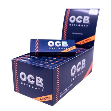 [OCB ULT P&T 24] OCB Ultimate 1 1/4 Rolling Papers & Filters - 24ct