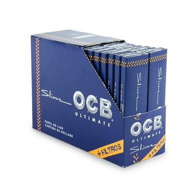 [OCB ULT SLIM P&F 32] OCB Ultimate Slim Rolling Papers & Filters - 32ct