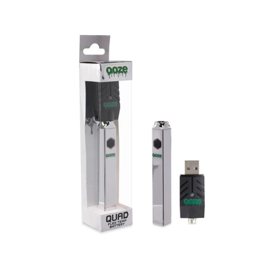 [OOZE QUAD BATTERY] Ooze Quad Flex Temp Battery With Smart USB