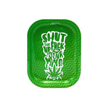 [SATRAY-S113] Open Minded Metal Rolling Tray - Small