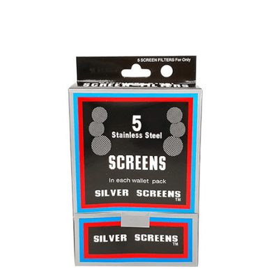[10191554107165] Pipe Screens Stainless Steel Wallet Pack - 100ct