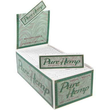 [PURE HEMP SW P 50] Pure Hemp Single Wide Rolling Papers - 50ct