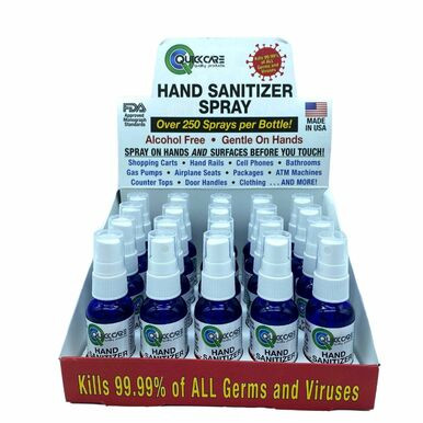 [QUICKCARE SPRAY 20] Quickcare Hand Sanitizer Spray - 20ct