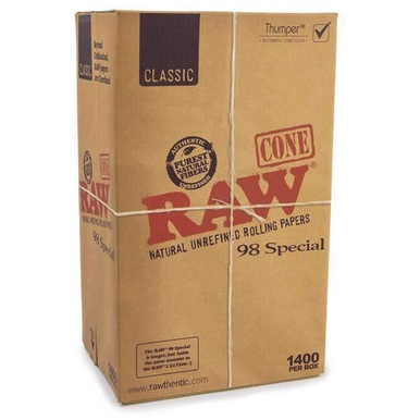 [RAW 98 SPECIAL 1400] RAW 98 Special Pre-rolled Cones - 1400ct