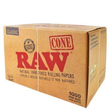 [716165288367] RAW Classic 1 1/4 Cones - 1000ct