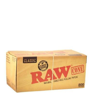 [RAW KS 800] RAW Classic King Size Cones - 800ct
