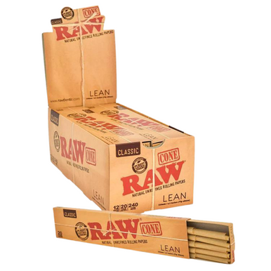 [RAW LEAN CONES 20] RAW Lean Pre-rolled Cones - 20ct