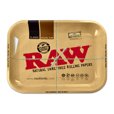 [RAW TRAY LRG] RAW Metal Rolling Tray - Large