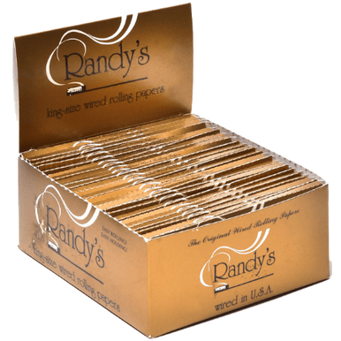 [RANDYS WIRED KS P 25] Randy's Wired King Size Rolling Papers - 25ct