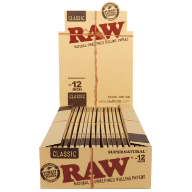 [RAW SPNATURAL P 20] Raw Classic Supernatural Rolling Papers - 20ct