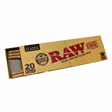 [RAW KSS CONE 20] Raw King Size Classic Cone - 20ct