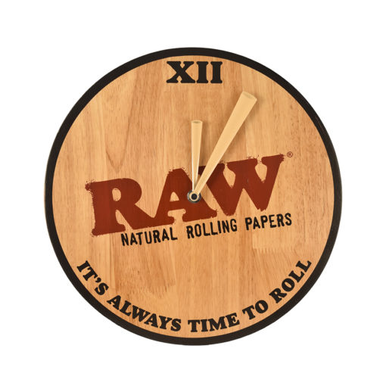 [RAW CLOCK] Raw Wooden Clock