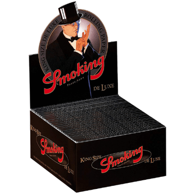 [SMOKING DX KS P 50] Smoking Deluxe King Size Rolling Papers - 50ct