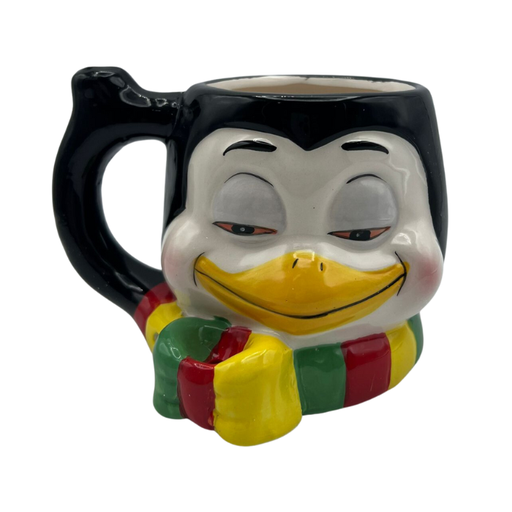 [82544] Stoned Penguin Pipe Mug