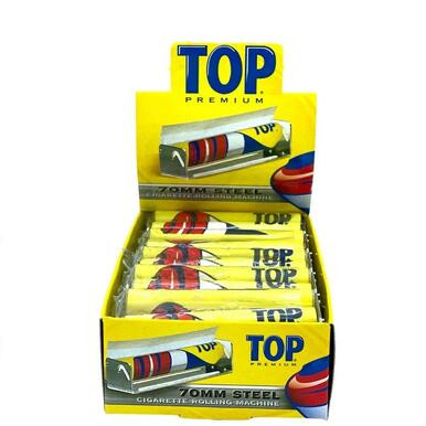 [86400342308] Top 70mm Steel Cigarette Rolling Machine - 12ct