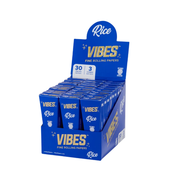 [VIBES RICE KS C 30] Vibes Rice King Size Cones - 30ct