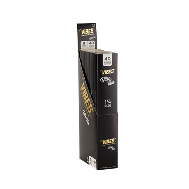 [VIBES UTHIN 114 C  8] *BFS* Vibes Ultra Thin 1 1/4 Cones - 8ct
