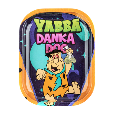 [SATRAY-S254] Yabba BankaDoo Metal Rolling Tray - Small