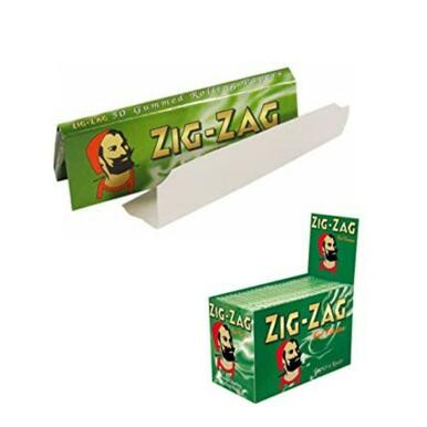 [ZIGZAG CUTCORNER P 50] Zig Zag Cut Corners Rolling Papers - 50ct