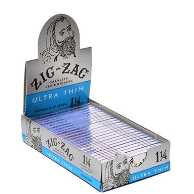 [8660000439] Zig Zag Ultra Thin 1 1/4 Cigarette Papers - 24ct