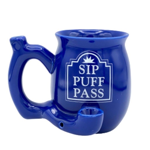 Sip, Puff, Pass Pipe Mug
