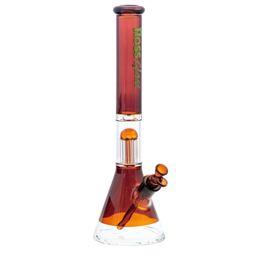 Hoss Glass 18" Beaker with 8 Arm Tree Perculator