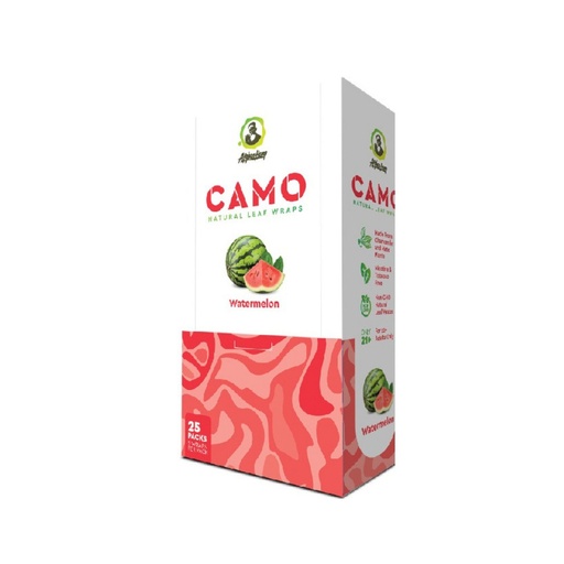 Camo Natural Leaf Wraps - 25ct