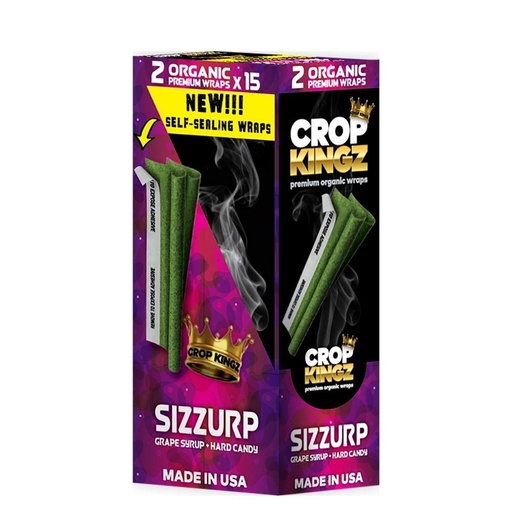 Crop Kingz Premium Organic Wraps - 15ct