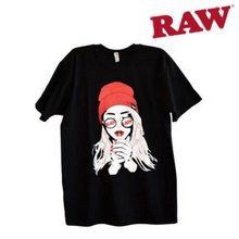 RAW Smoking Girl Men's T-Shirt