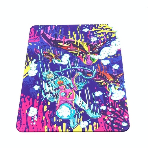 Trippy Astronaut Silicone Dab Mat