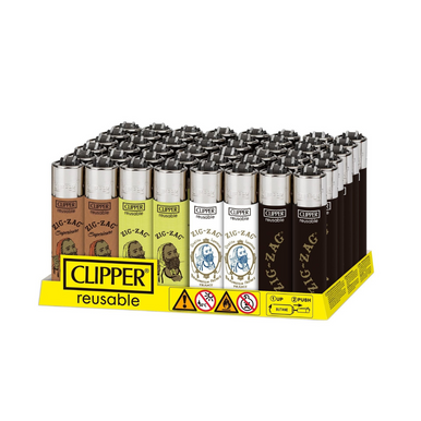 [CLIPPER ZIGZAG #1] Clipper ZigZag Lighters - 48ct