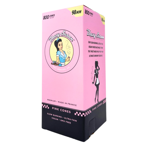 [BLAZY SUSAN 98MM CONES 800] Blazy Susan 98mm Pink Cones - 800ct
