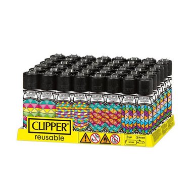 [CLIPPER PRINT CRASH] Clipper Print Crash Lighters - 48ct